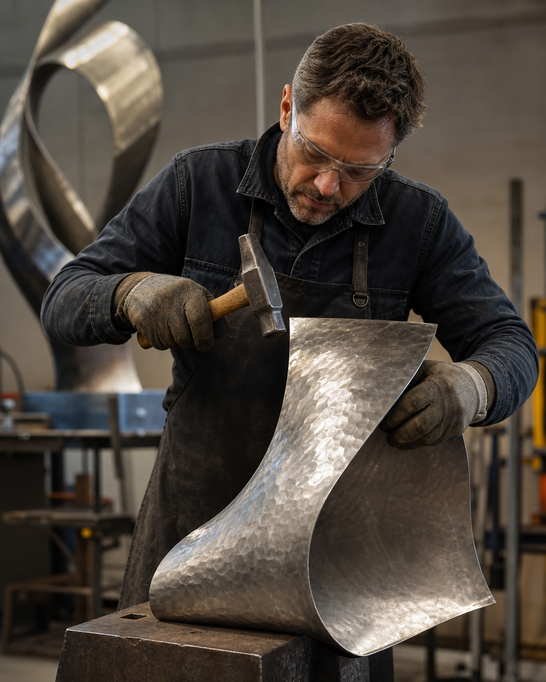 Sculpture antique finish process