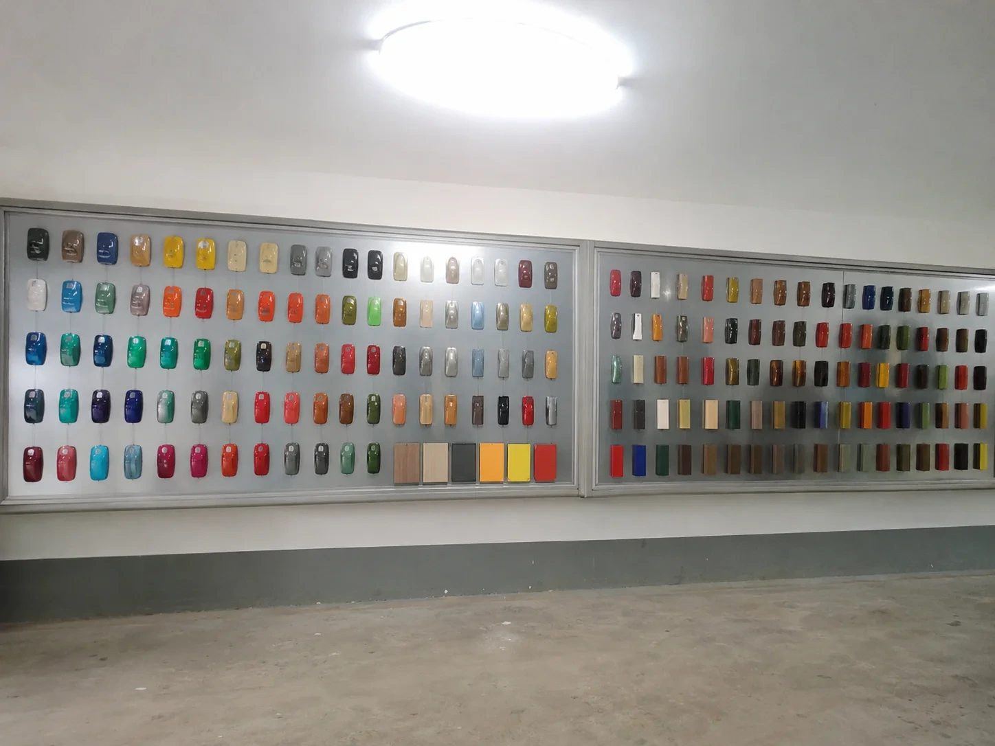 Sculpture color samples